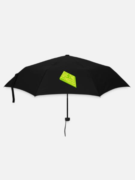 trust the process Quote - Umbrella (small) - black