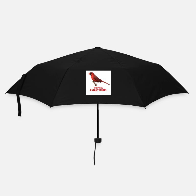 Oiseaux de volière tropicale - Parapluie standard - noir