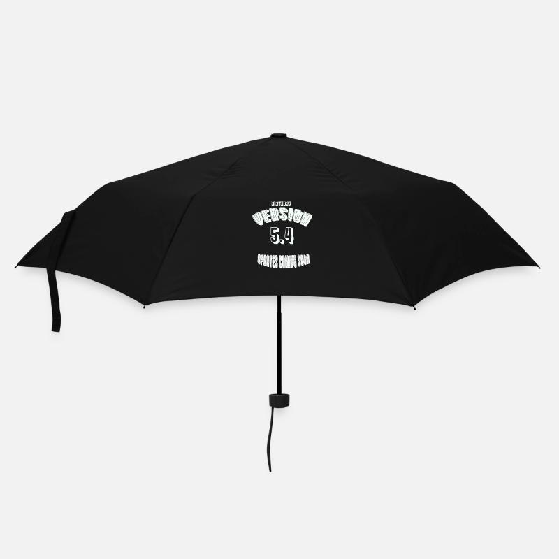Birthday54 - Umbrella (small) - black
