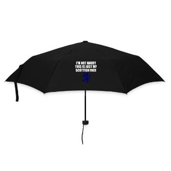 schottisch - Regenschirm (klein) - Schwarz - Vorne