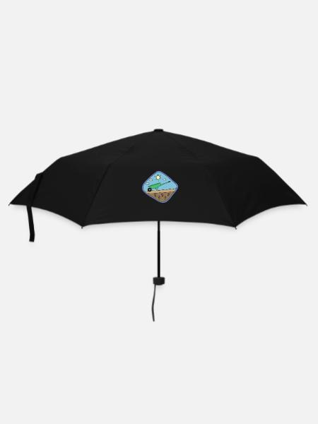 Garten Design - Regenschirm (klein) - Schwarz
