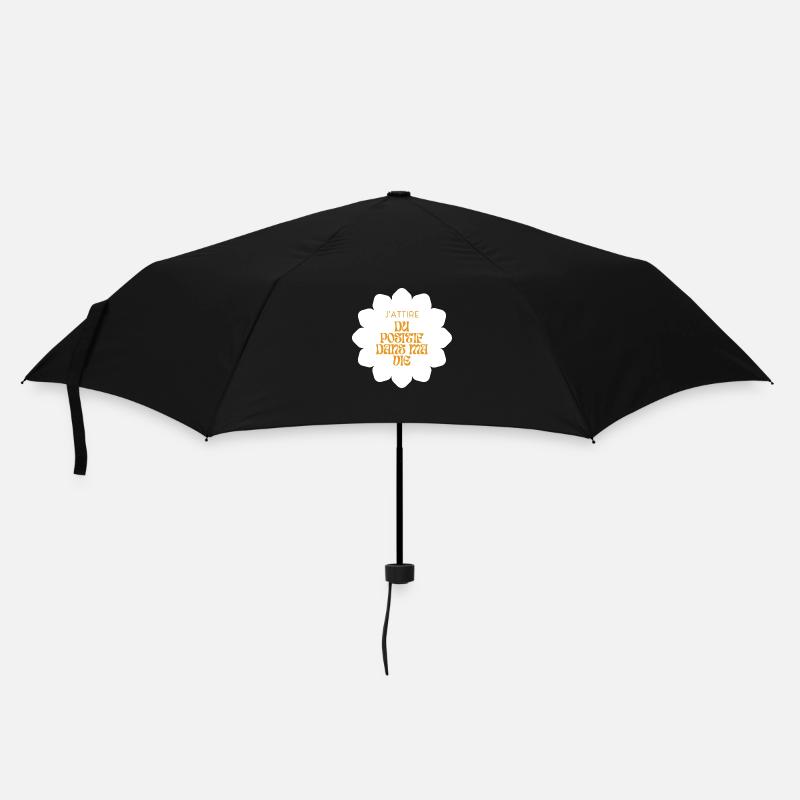 Positive attitude - Parapluie standard - noir