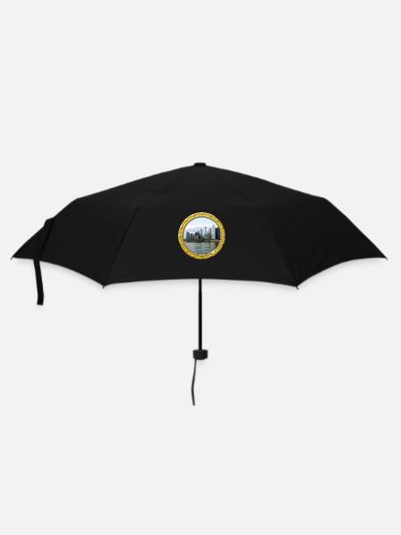 New York-Manhattan - Umbrella (small) - black