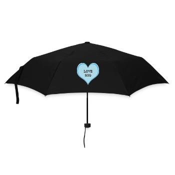 Love bug - Umbrella (small) - black - Front