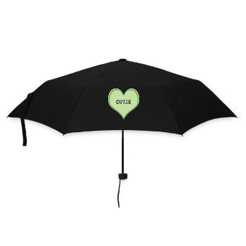 CUTIE - Umbrella (small) - black - Front