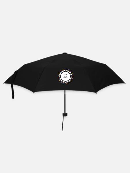 Make good choices - Umbrella (small) - black