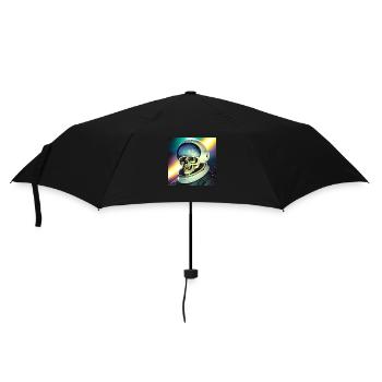 Heroes of Space - Umbrella (small) - black - Front