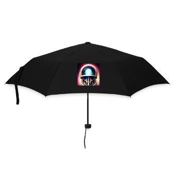 Heroes of Space - Umbrella (small) - black - Front