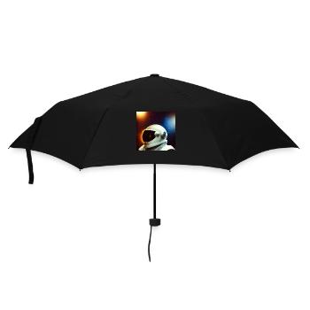 Heroes of Space - Umbrella (small) - black - Front