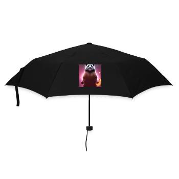Un panda pour tous les cœurs - Parapluie standard - noir - Devant