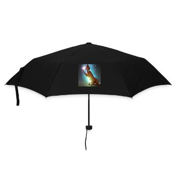 The Universe Dog - Umbrella (small) - black - Front