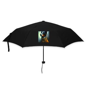 The Universe Dog - Umbrella (small) - black - Front