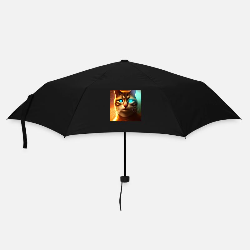 The Universe Cat - Umbrella (small) - black