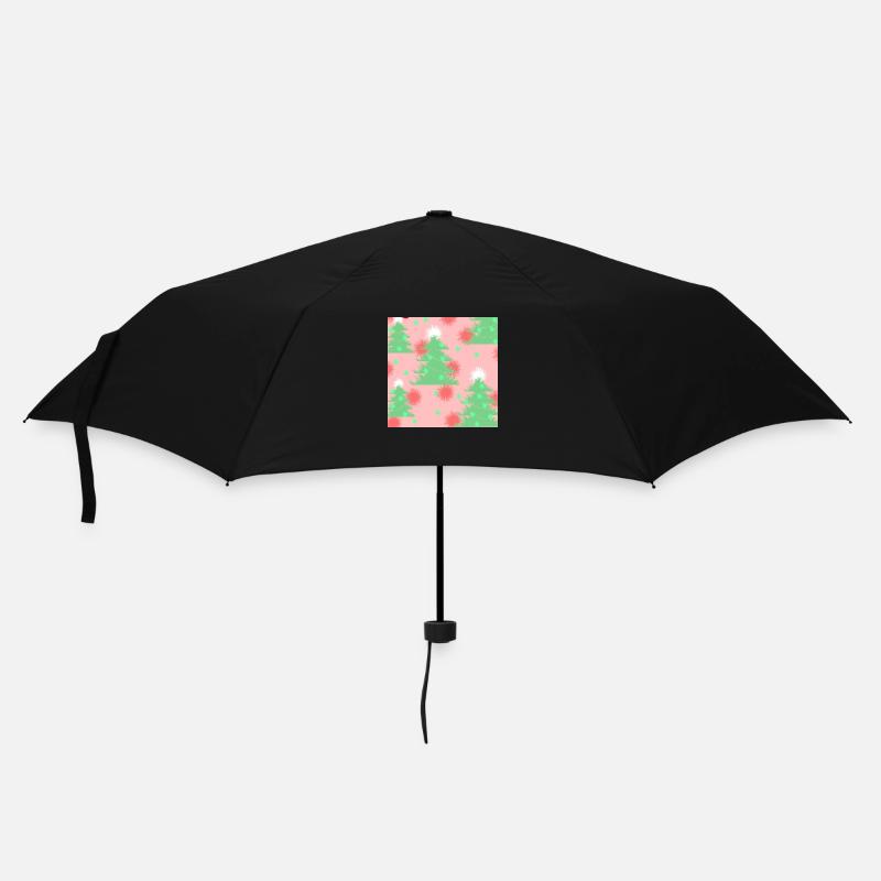 Pastel winter - Umbrella (small) - black