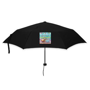 Frohe Weihnachten, Weihnachten. - Regenschirm (klein) - Schwarz - Vorne