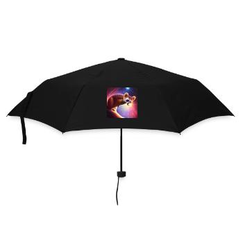 Coati - Parapluie standard - noir - Devant