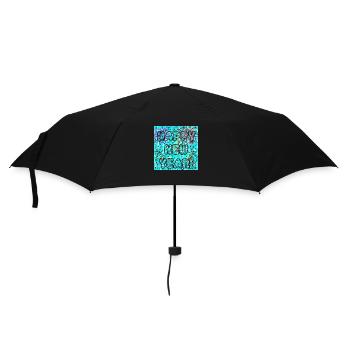 Frohes neues Jahr! - Regenschirm (klein) - Schwarz - Vorne