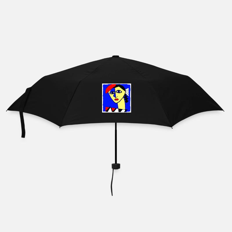 Women from paris - Umbrella (small) - black