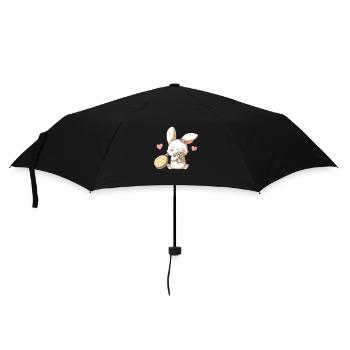 lapin tout chou - Parapluie standard - noir - Devant
