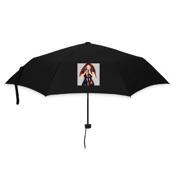 Fille de la musique - Parapluie standard - noir - Devant