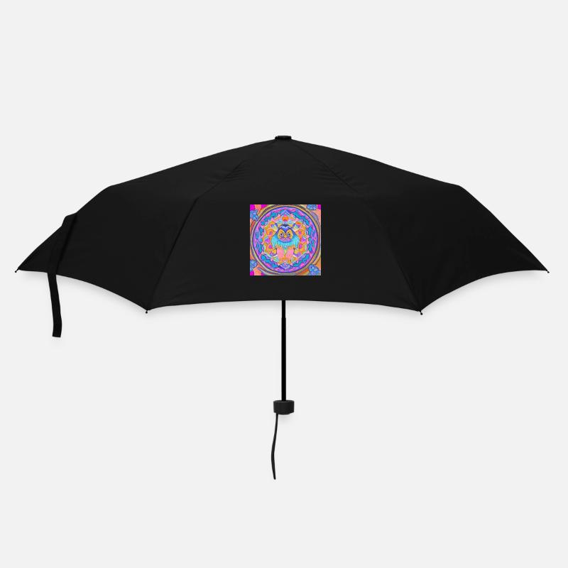 Mandalic Yeti - Umbrella (small) - black