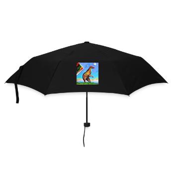 Animal du Futur - Parapluie standard - noir - Devant