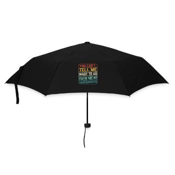 You cant tell me what do you ́re not my Granddaught - Umbrella (small) - black - Front