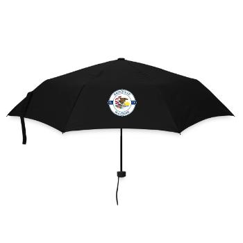 Naperville Illinois Flag USA Travel Souvenir Badge - Parapluie standard - noir - Devant