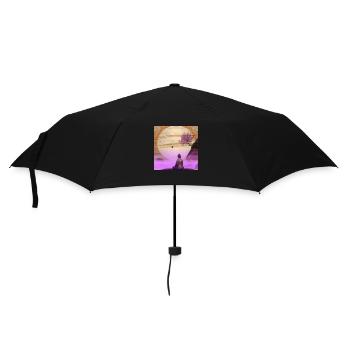 JD Star Artwork No.6 - Regenschirm (klein) - Schwarz - Vorne