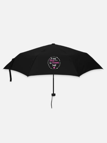 Je suis une sage femme au top - Parapluie standard - noir