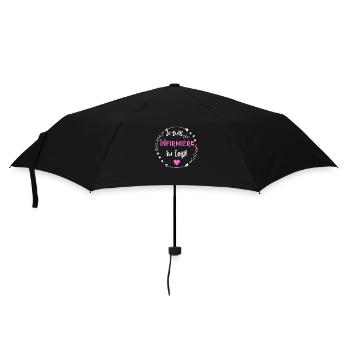 Je suis une infirmière au top - Parapluie standard - noir - Devant