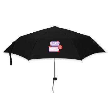 love wins - Parapluie standard - noir - Devant