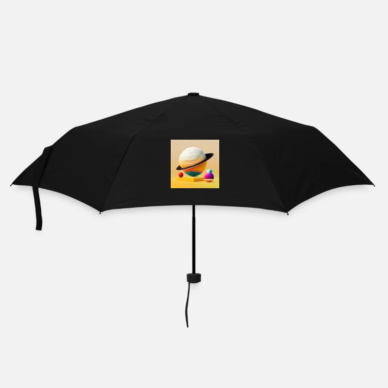 Colonization of Saturn - Umbrella (small) - black