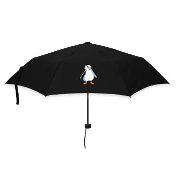 Koko le pingouin - Parapluie standard - noir - Devant