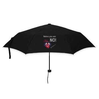FoundLux New Design, Before you ask: NO!, Women - Umbrella (small) - black - Front