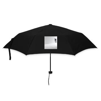 Minimal Cell - Regenschirm (klein) - Schwarz - Vorne
