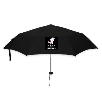 Einhorn Hass ist keine Meinung BS 2 - Regenschirm (klein) - Schwarz - Vorne