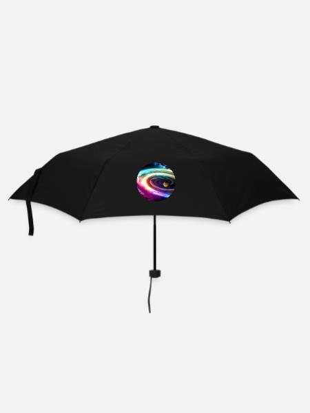 Galaxy Digital Art - Parapluie standard - noir