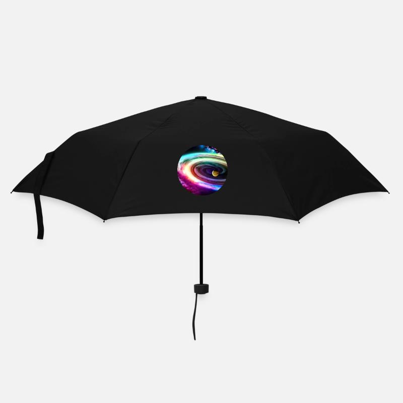 Galaxy Digital Art - Parapluie standard - noir