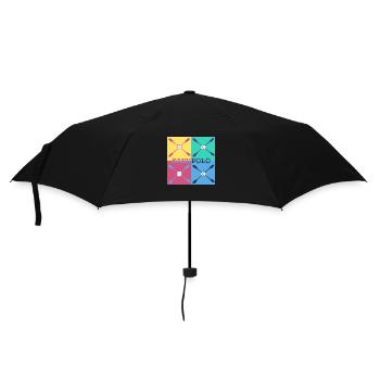 Canoë polo - élégant et cool - Parapluie standard - noir - Devant