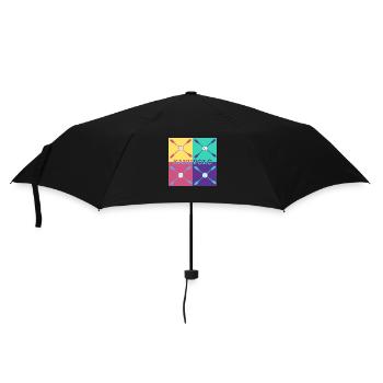 Canoë-polo - sportif et classique - Parapluie standard - noir - Devant