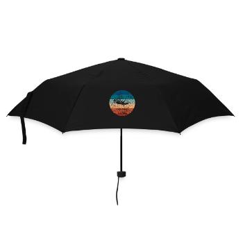 Diving Mom - Diving Design for Diving Mamas - Umbrella (small) - black - Front