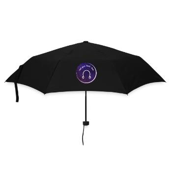 Nordknoten - Regenschirm (klein) - Schwarz - Vorne