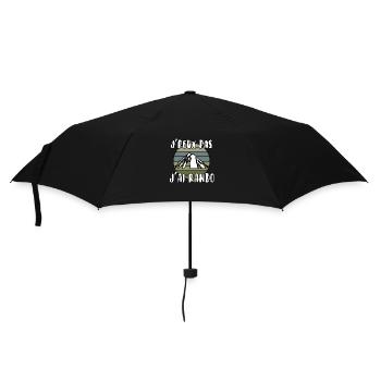 J’peux pas j’ai rando - Parapluie standard - noir - Devant