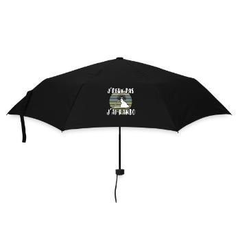 J’peux pas j’ai rando - Parapluie standard - noir - Devant