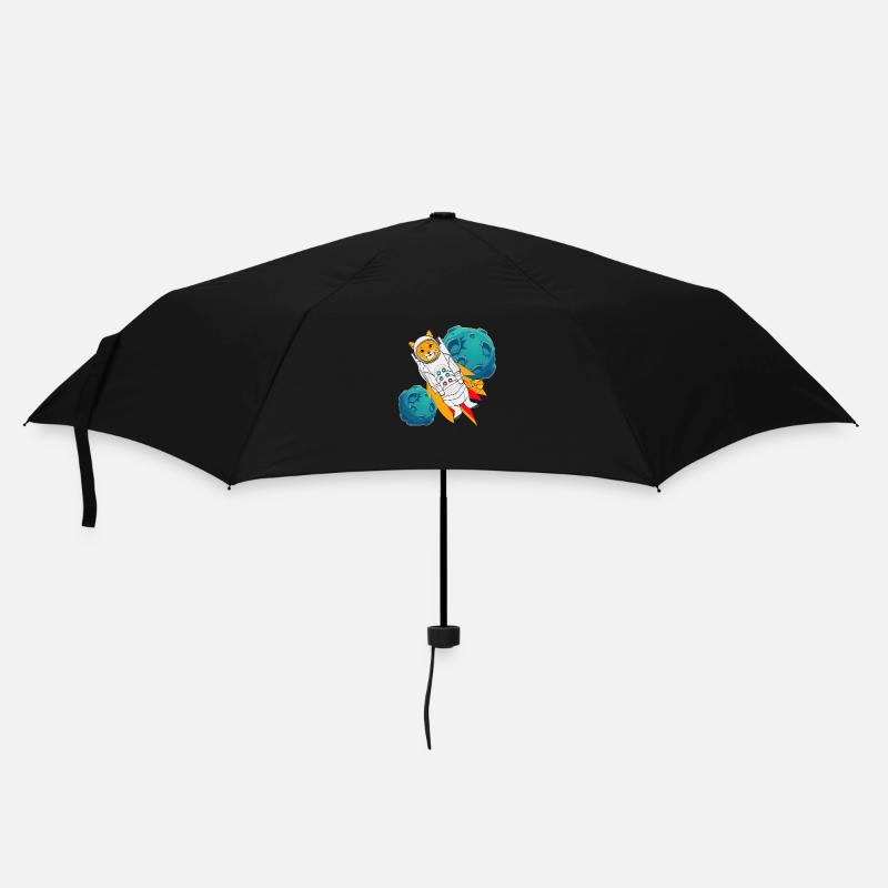 animal - Regenschirm (klein) - Schwarz