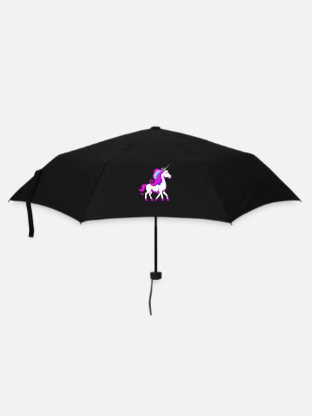 Licorne - Parapluie standard - noir