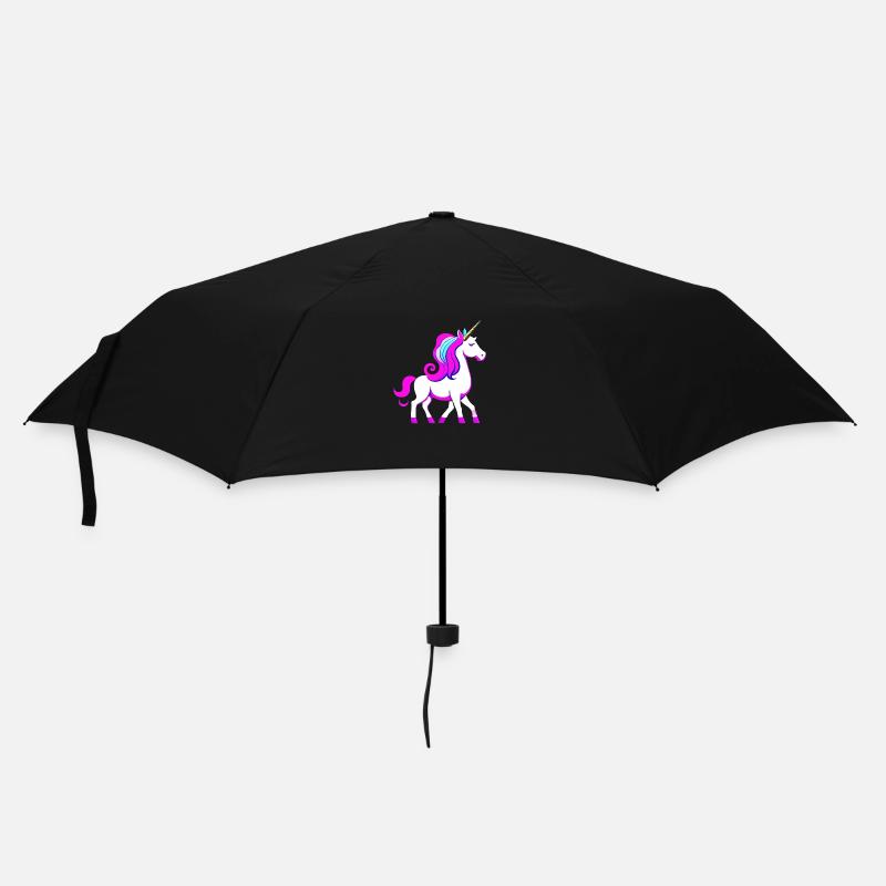 Licorne - Parapluie standard - noir