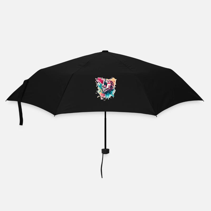 Lion - Umbrella (small) - black