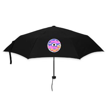 EYES - Parapluie standard - noir - Devant